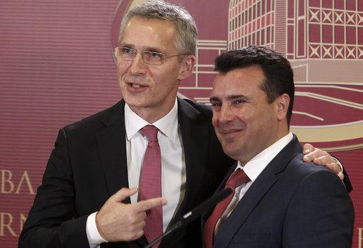Zoran Zaev i Stoltenberg