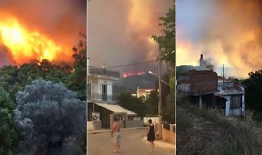 Požar Evia, Grčka
