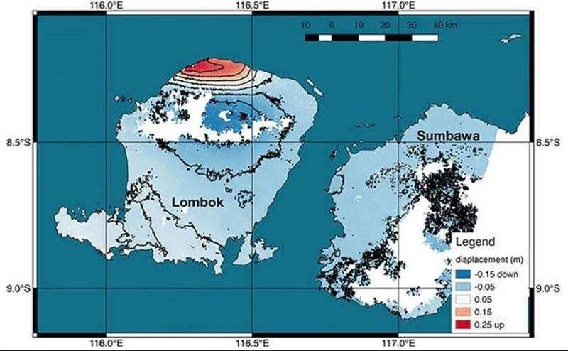 Smrtonosni potres podiže indonezijski otok 25 cm