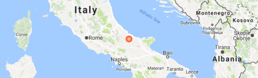 Potres Italija