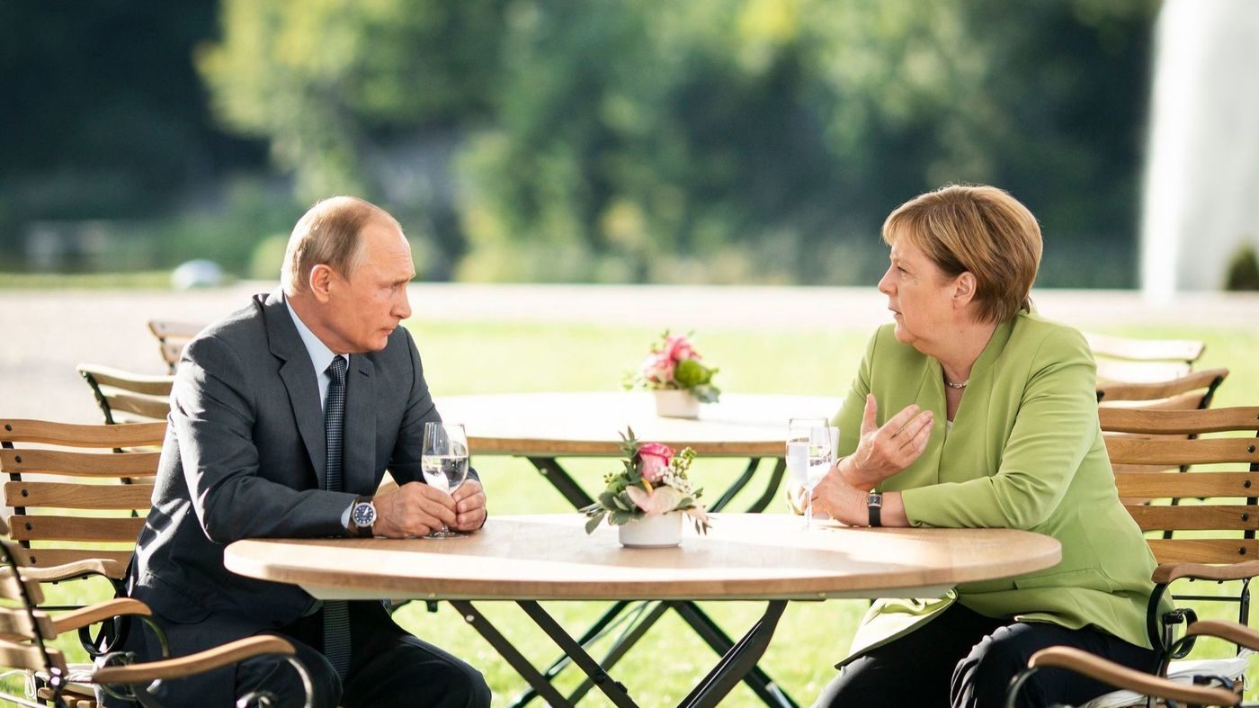 Putin i Merkel