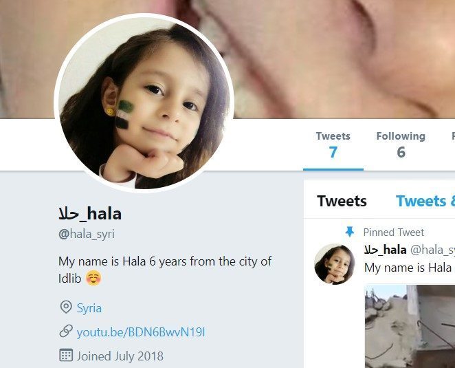 Djevojčica Hale Idlib