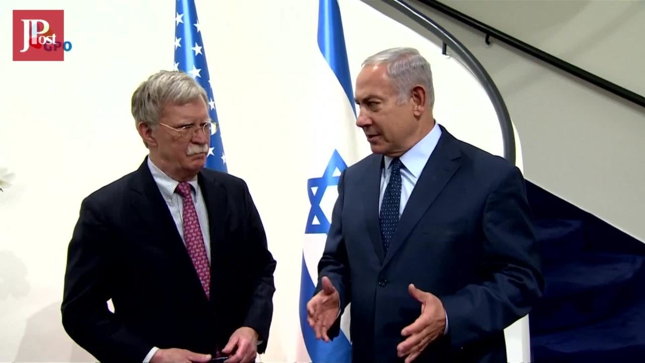 Bolton i Netanyahu