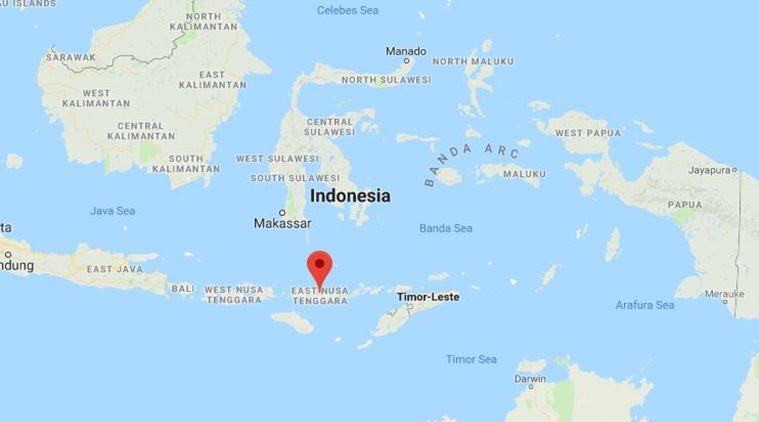Zemljotres, otok Flores Indonezija