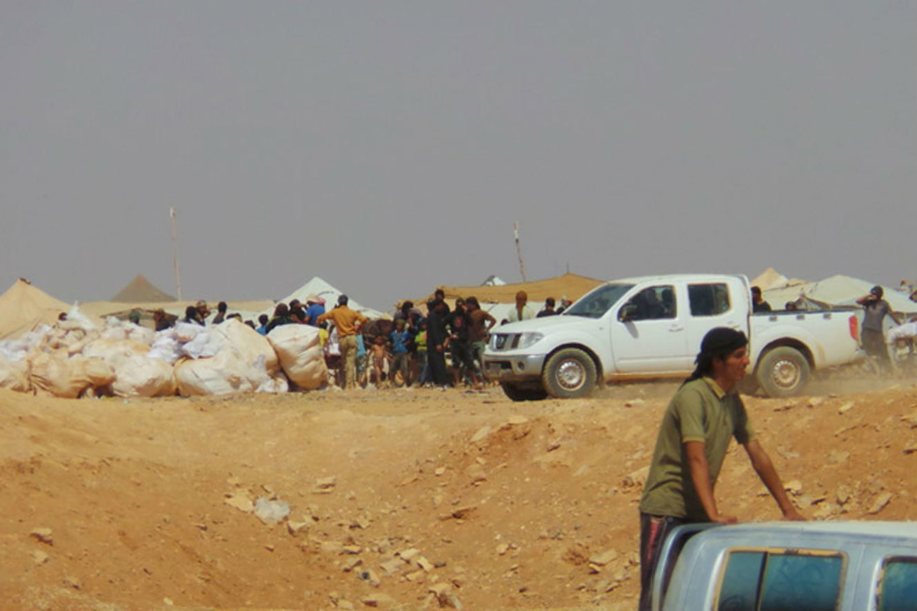 Izbjeglička baza Sirija