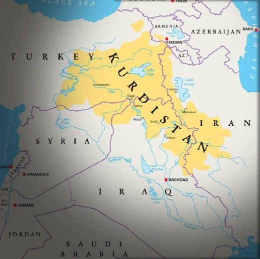Teritorija Velikog Kurdistana
