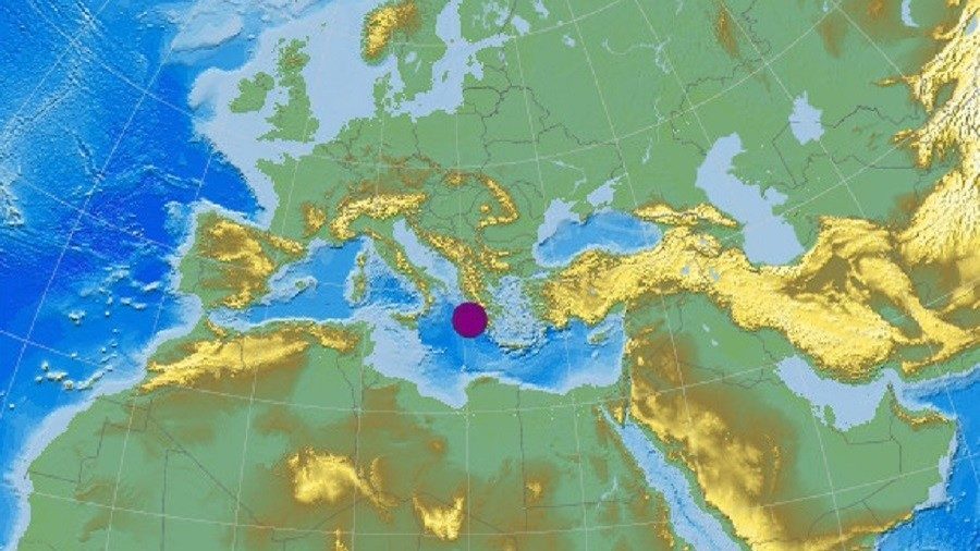 Potres grčka obala