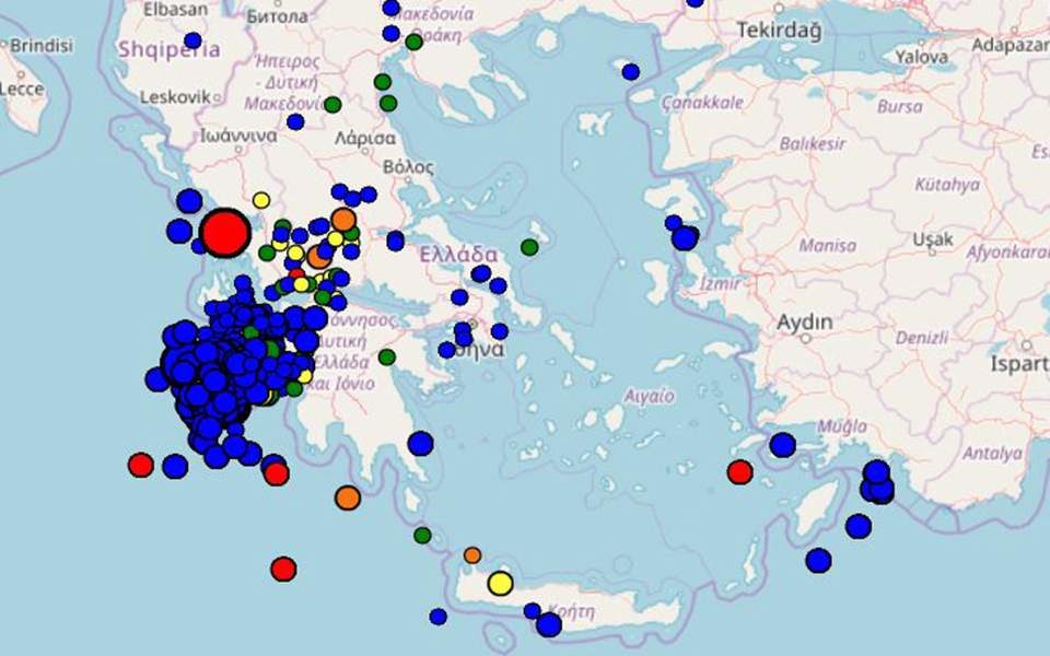 Nova dva plitka potresa kod grčkog otoka Zakintos