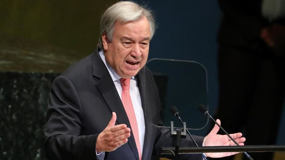 GlavniI tajnik Ujedinjenih naroda Antonio Guterres