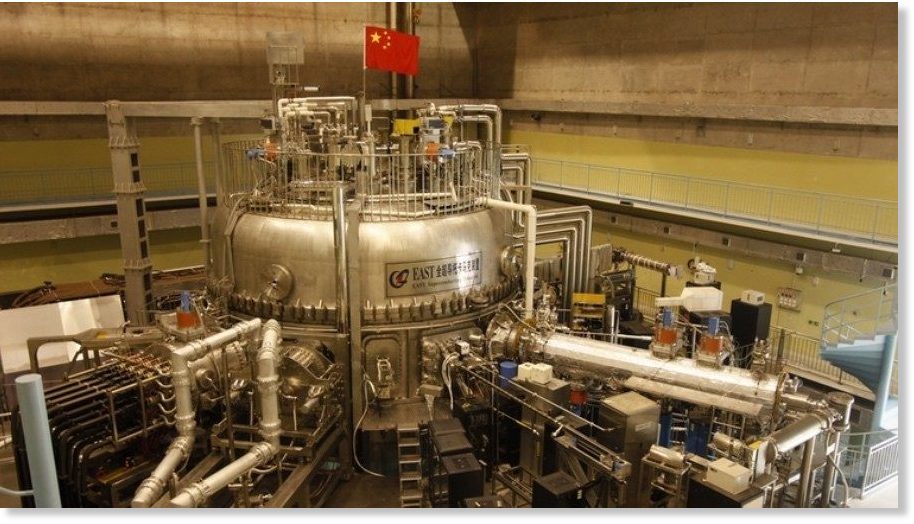 Kina stvara fuzijski reaktor 6 puta topliji od Sunca