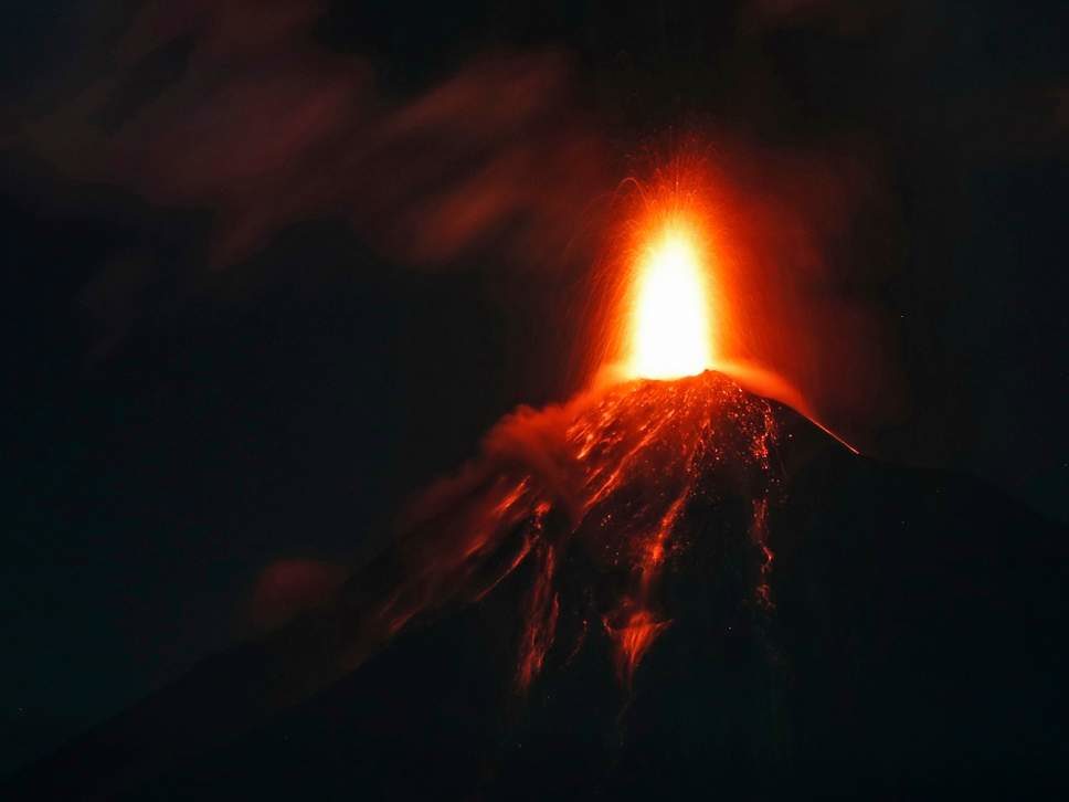 Gvatemala vulkan