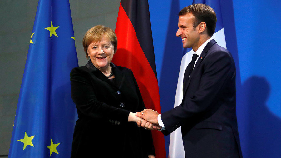 Merkel i Macrton
