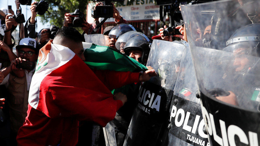 antiimigrantski prosvjedi meksiko
