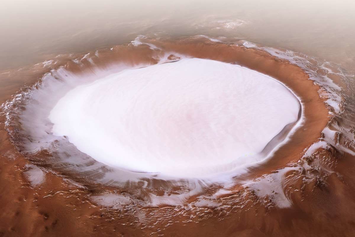 krater leda Mars
