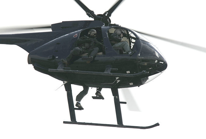 Plaćenici Blekvotera u helikopteru u Iraku