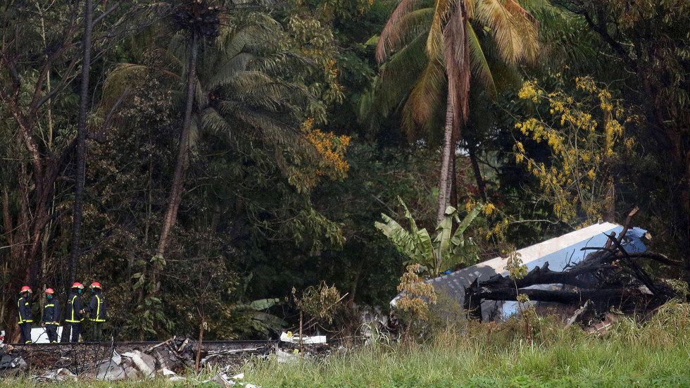 Ostaci Boeinga-737 koji se srušio na Kubi u svibnju.