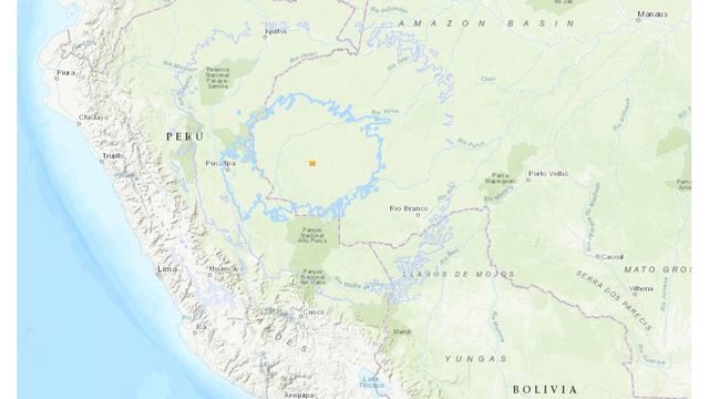 Duboki potres magnitude 6.8 pogodio udaljeni dio zapadnog Brazila