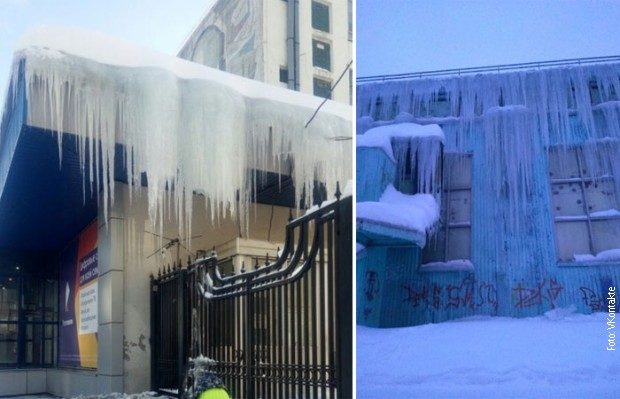 Rekordne oborine i niske temperature zamrznule grad na jugu Rusije