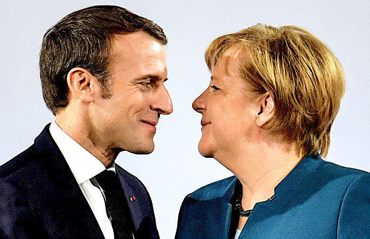 macron i merkel
