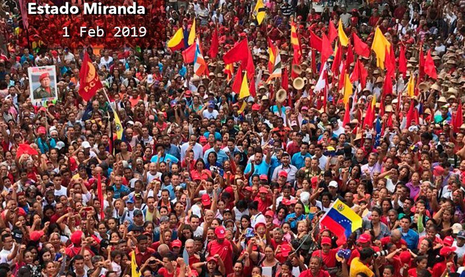 Klikni za povećanje Venezuela miting podrške Maduru