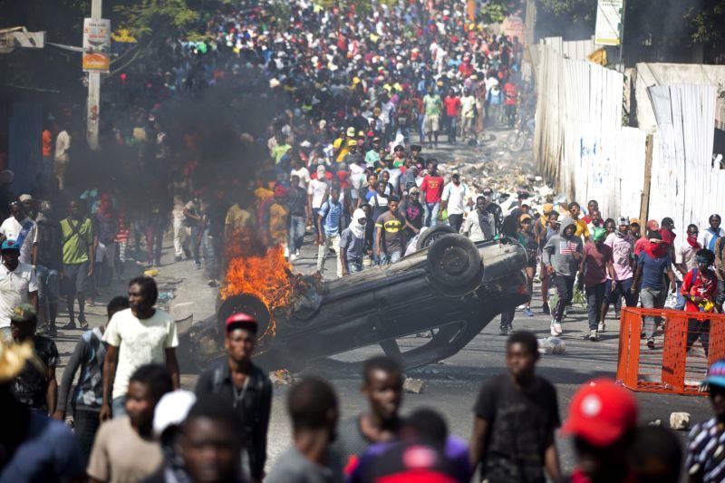 prosvjedi haiti