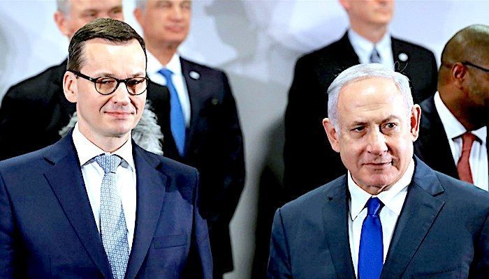 Poljski premijer Morawiecki • Izraelski premijer Netanyahu