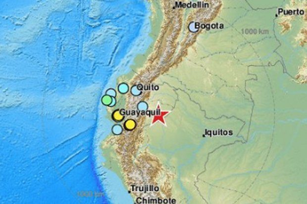 Snažan zemljotres magnitude 7.7 pogodio Ekvador