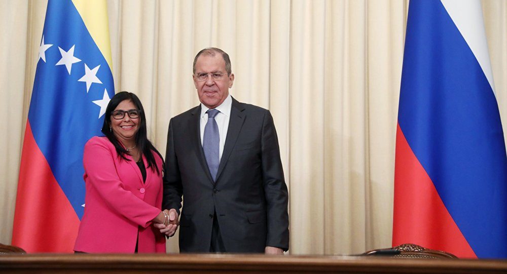 Lavrov i zamjenica predsjednika Venezuele