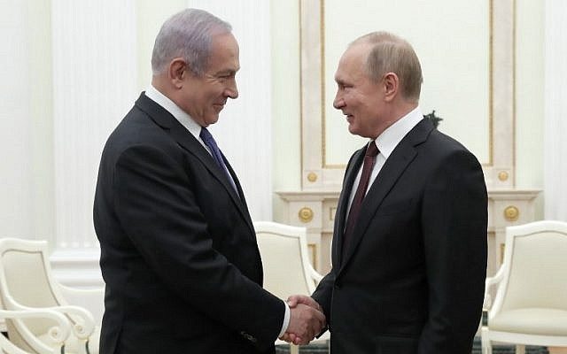 putin netanyahu