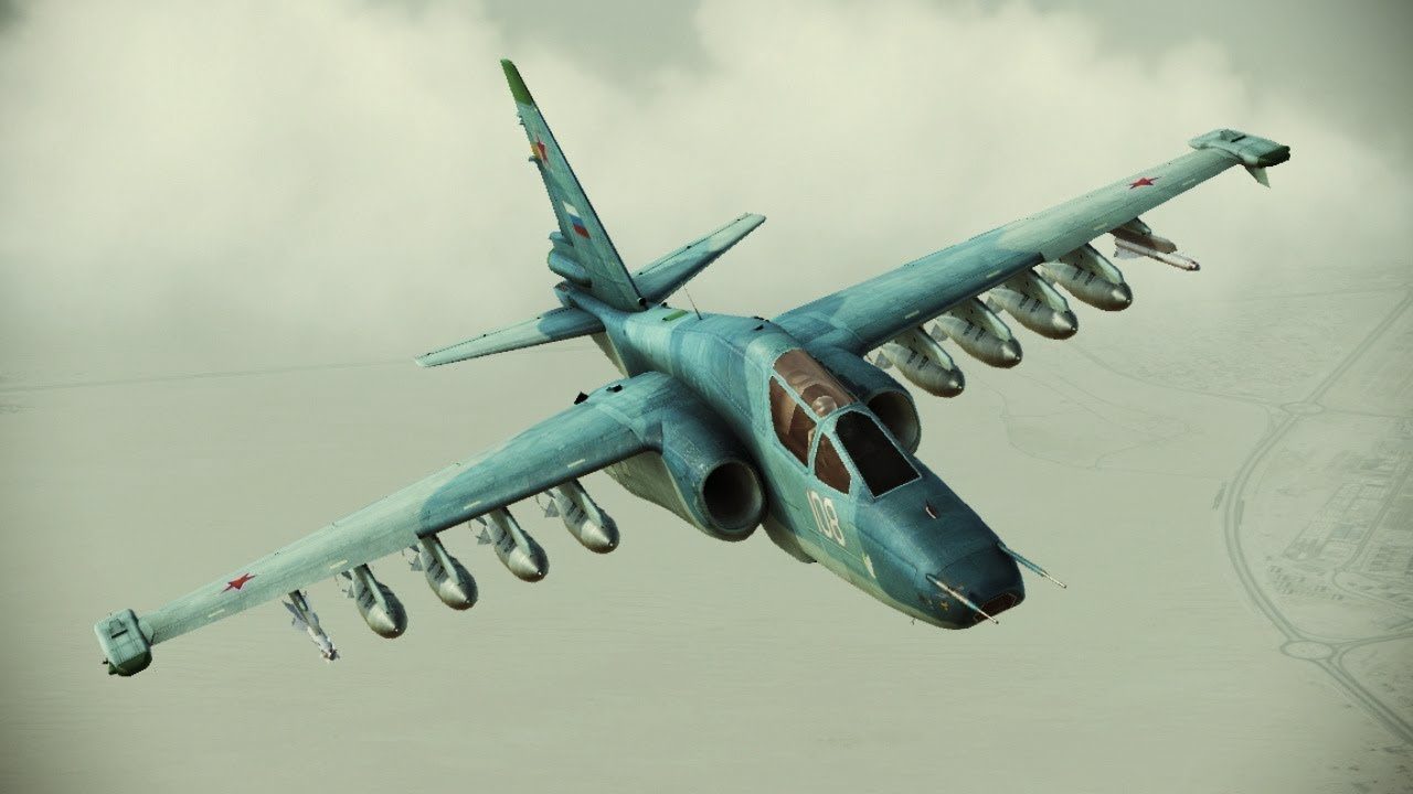 ruski zrakoplov su-25