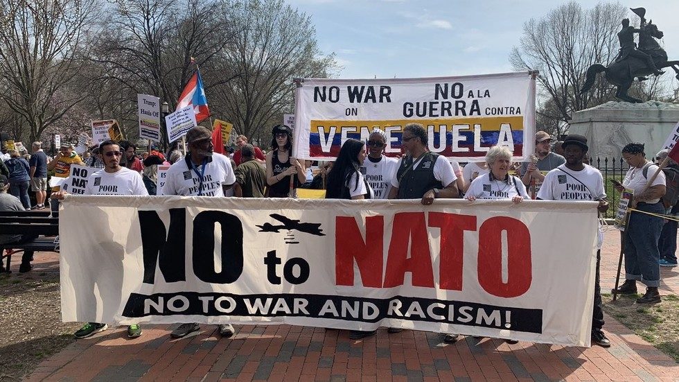 prosvjedi protiv NATO