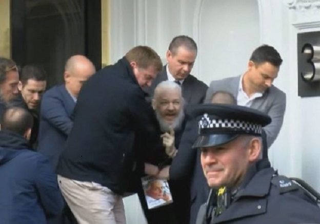 hapšenje assangea