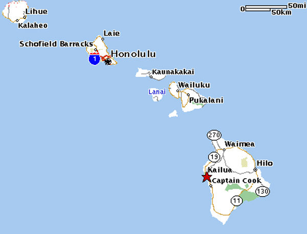 potres veliki otoka havaji