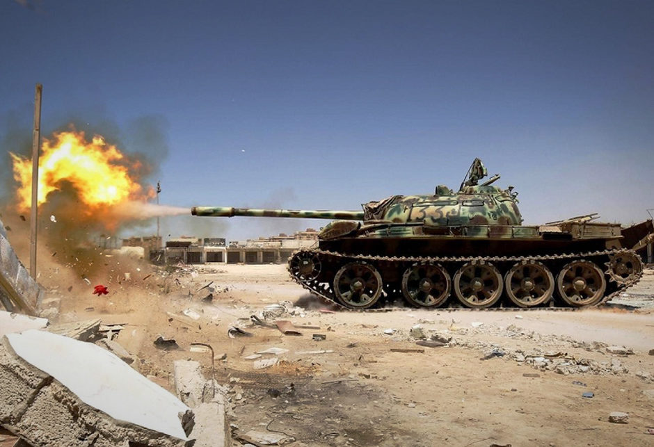 Tenk T-55, Libija