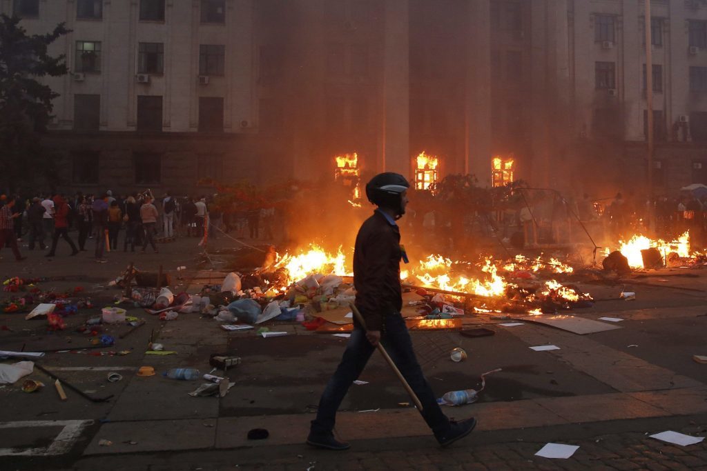 Požar u Domu sindikata u Odesi, 2. maj 2014.