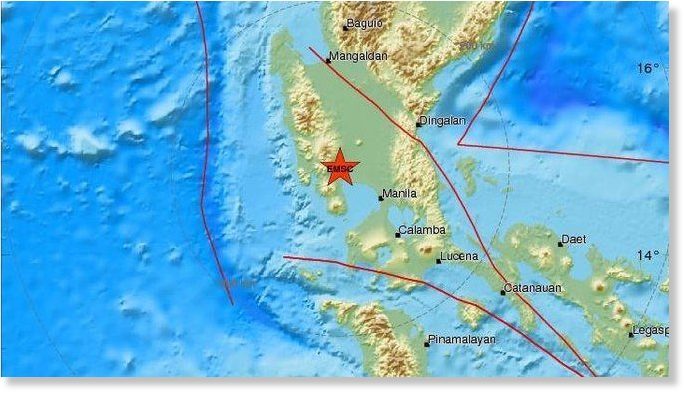potres luzon filipini