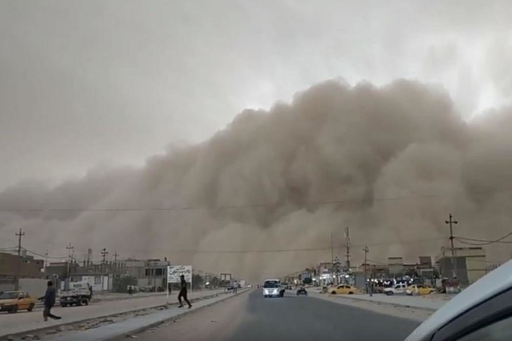 pješčana oluja irak