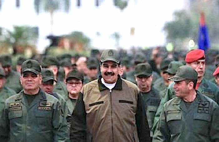 Predsjednik Venezuele Nicolas Maduro i venecuelanske oružane snage