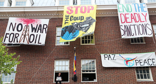 activists venezuela embassy Washington