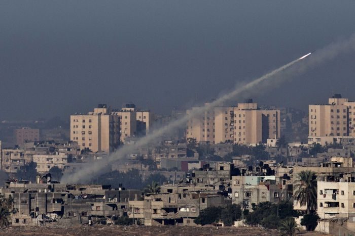 Raketa ispaljena iz pojasa Gaze