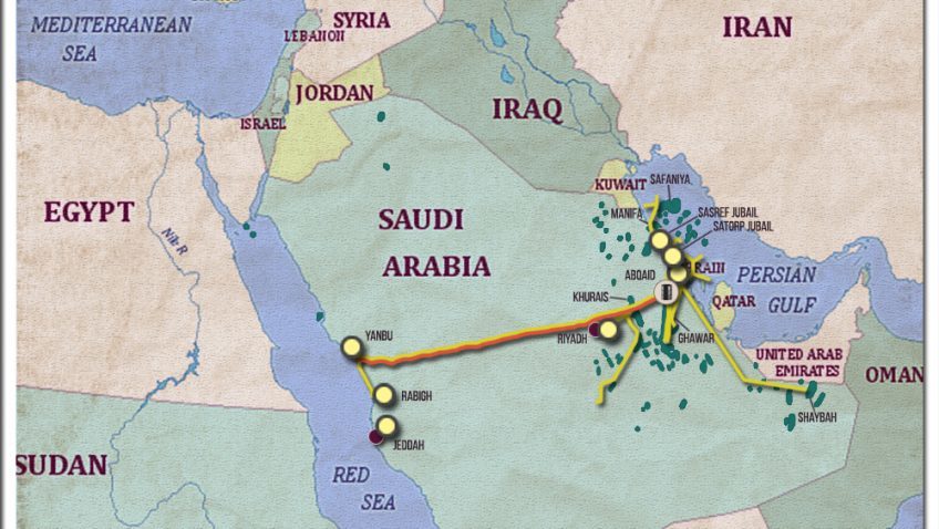 naftovod saudijska arabija
