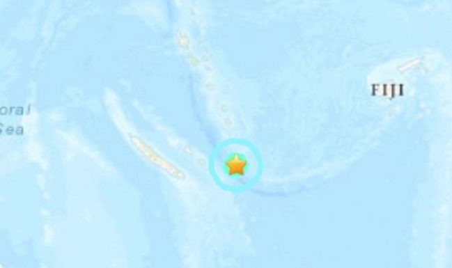 Plitak potres magnitude 6,8 pogodio je istočno od Nove Kaledonije