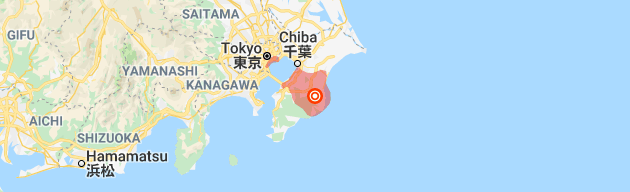 potres chiba japan
