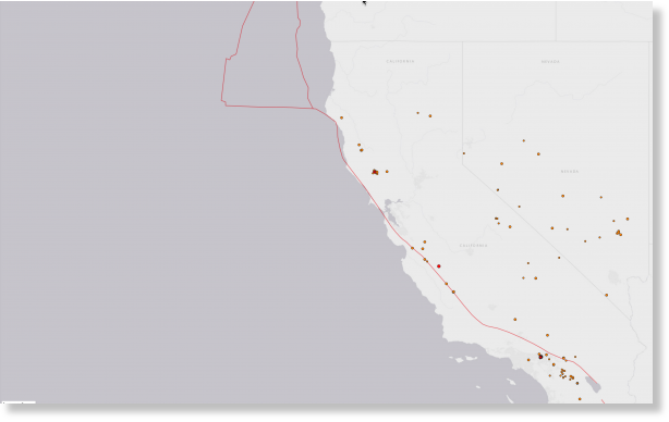 potresi kalifornija i nevada