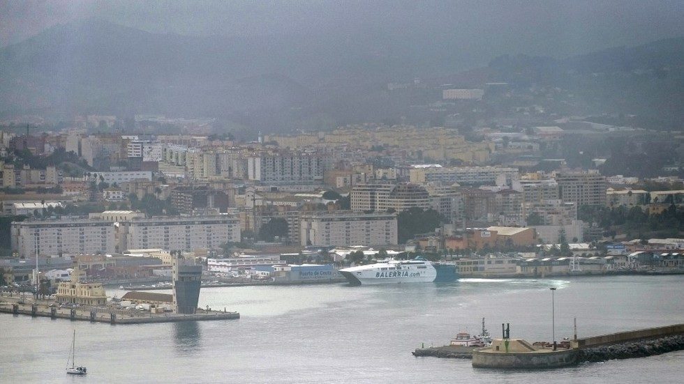 Španjolska luka Ceuta na sjevernoj obali Afrike
