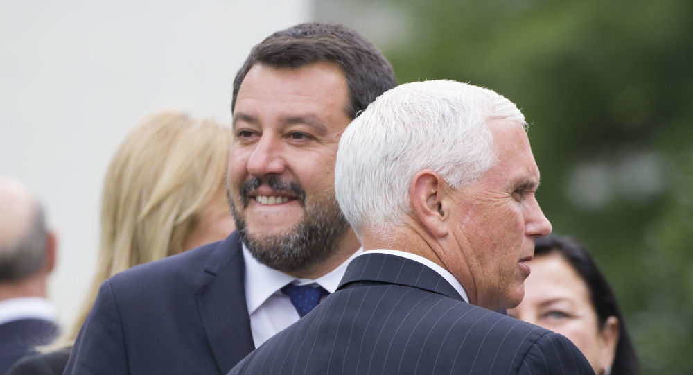 Salvini, Pence