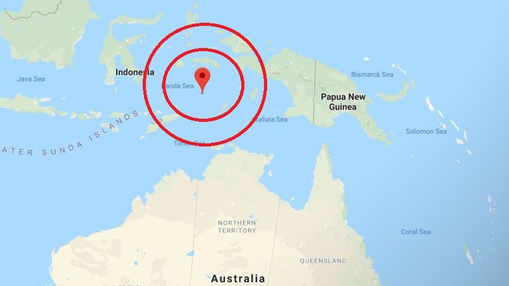 potres bandsko more indonezija