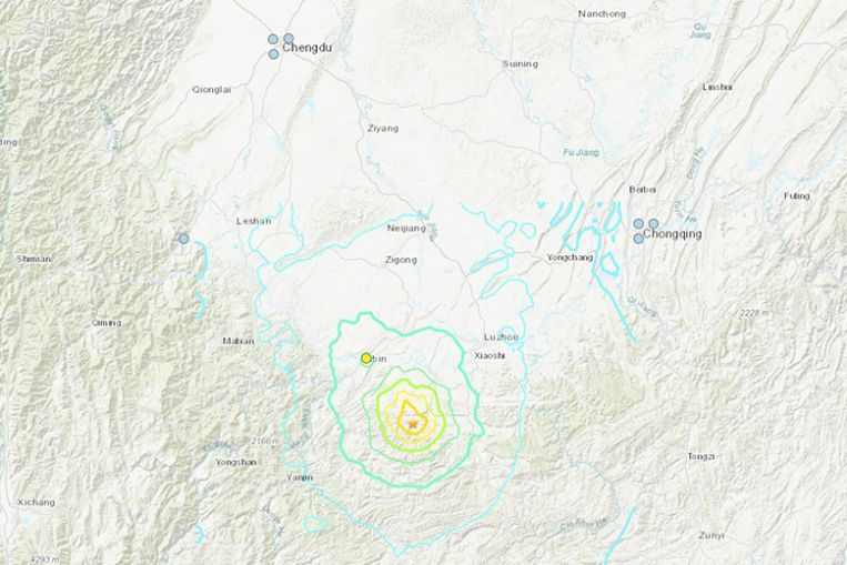 potres sečuan kina