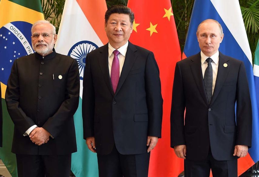Narendra Modi – Xi Jinping – Vladimir Putin