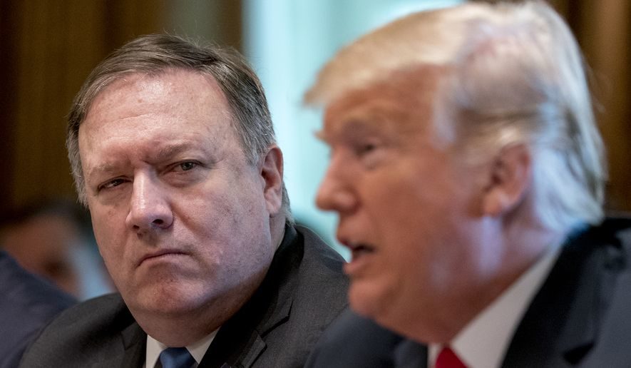 trump i pompeo